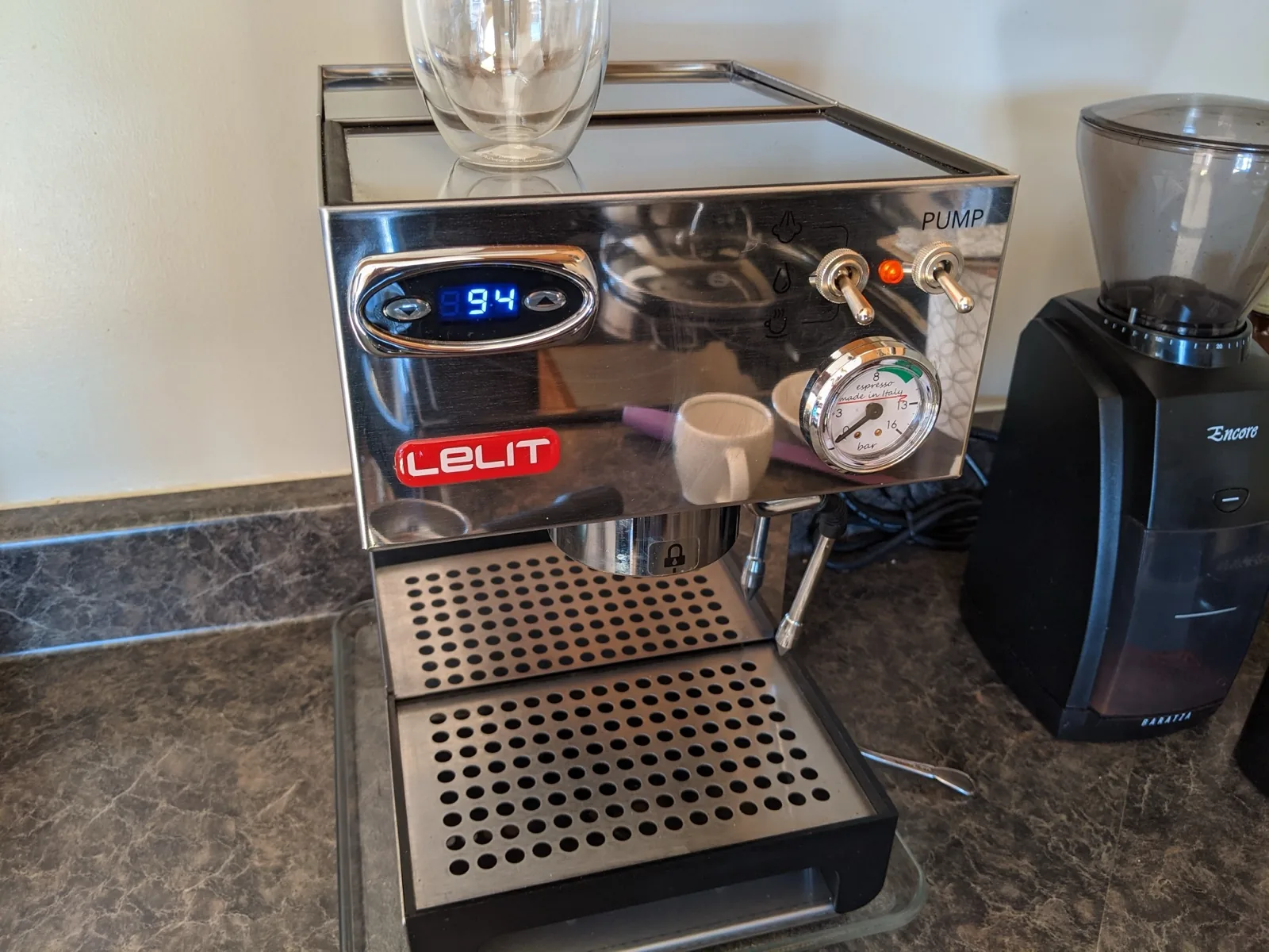 Máquina espresso semiautomática