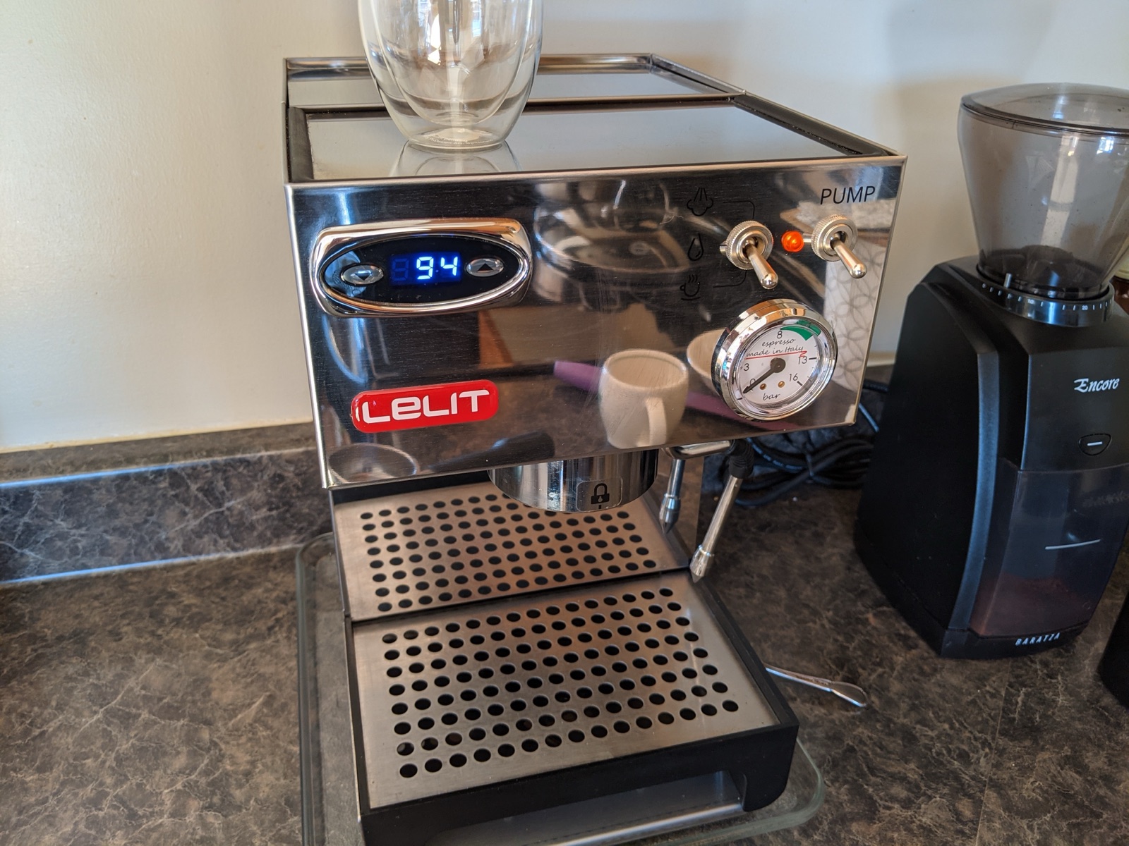 Máquina espresso semiautomática